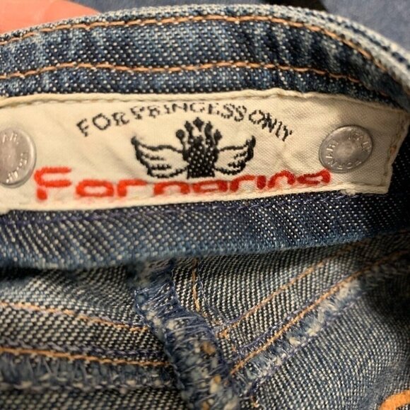 RARE FIND! Vintage 90s monochromatic denim jacket and jeans set - Picture 4 of 15